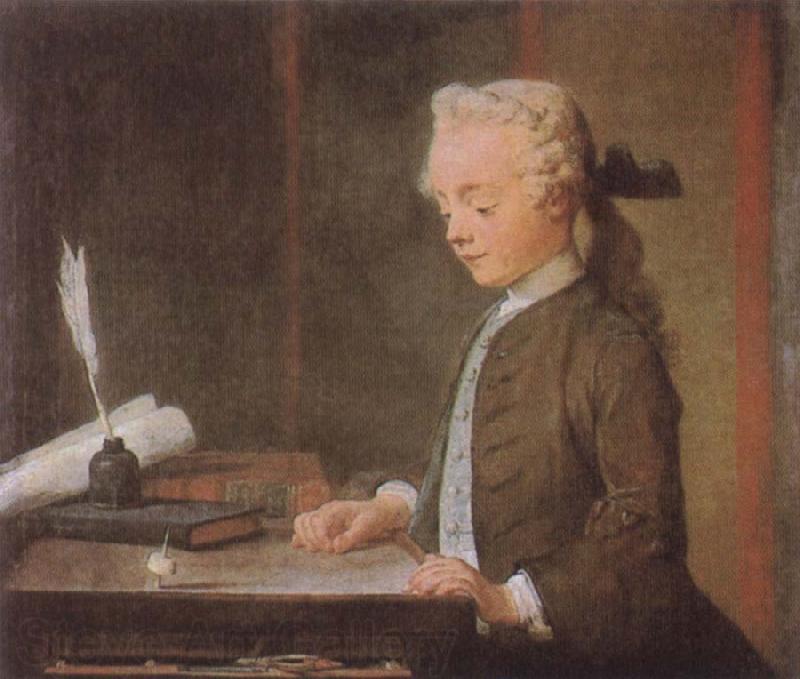 Jean Baptiste Simeon Chardin Child with Top